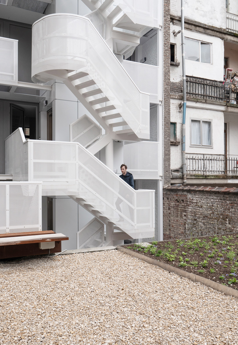 Immeuble de logements sociaux - jardin suspendu - FP ARCHITECTES - espace extérieur