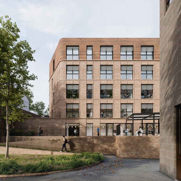 Reconstruction d'une école maternel, primaire et secondaire FP ARCHITECTES