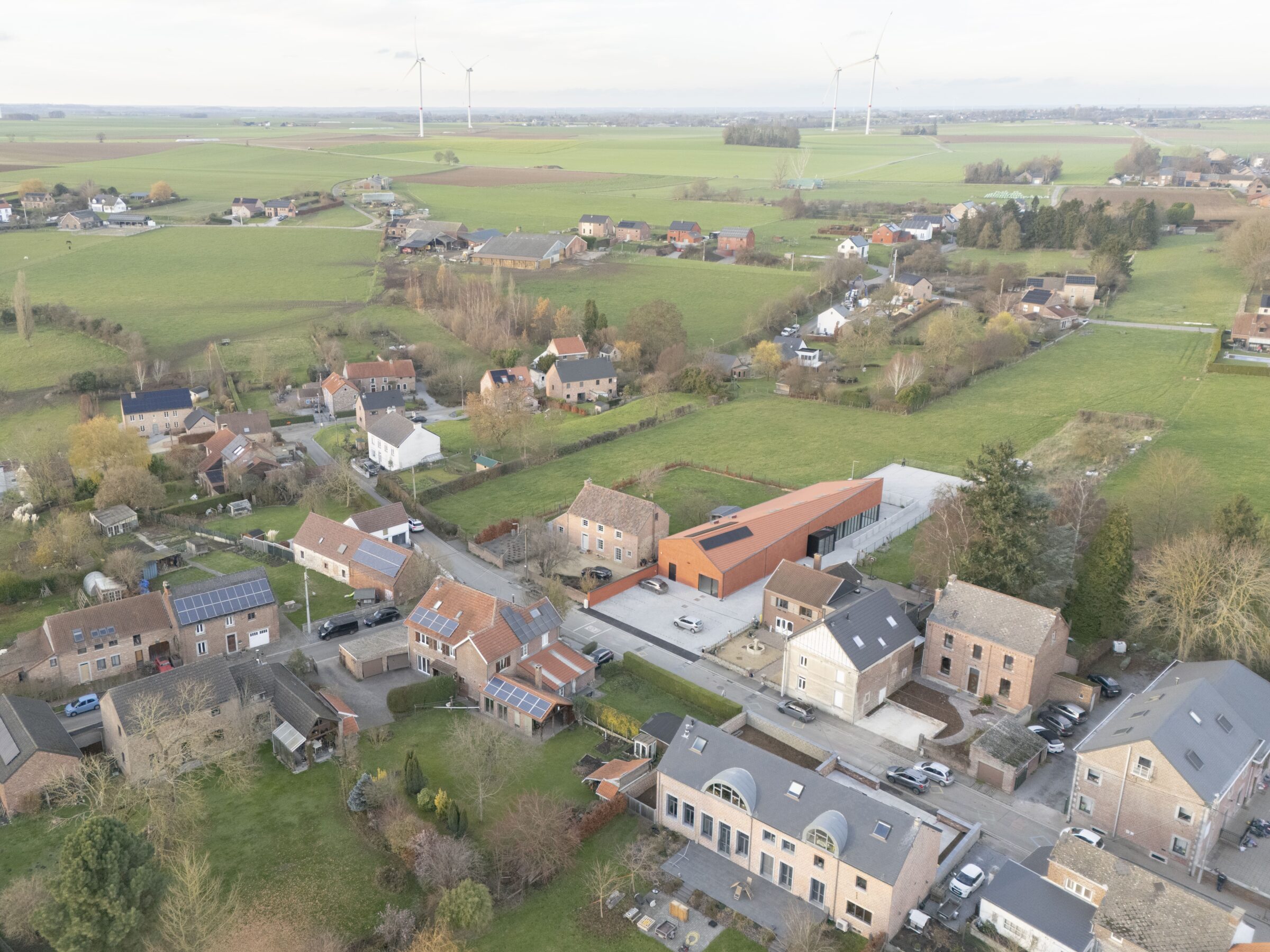 Construction d'une maison de Village à Moxhe - FP ARCHITECTES