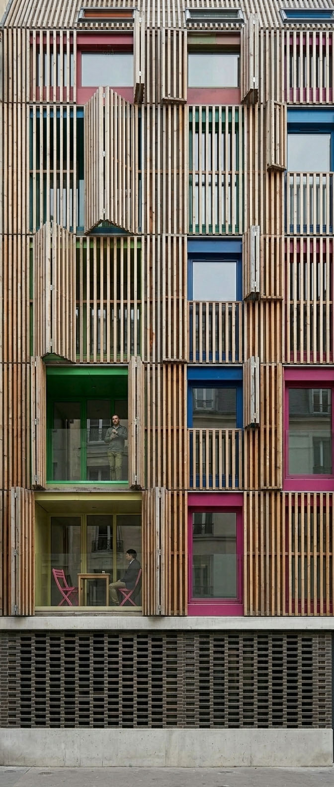 Immeuble de logements Paris France FP architectes