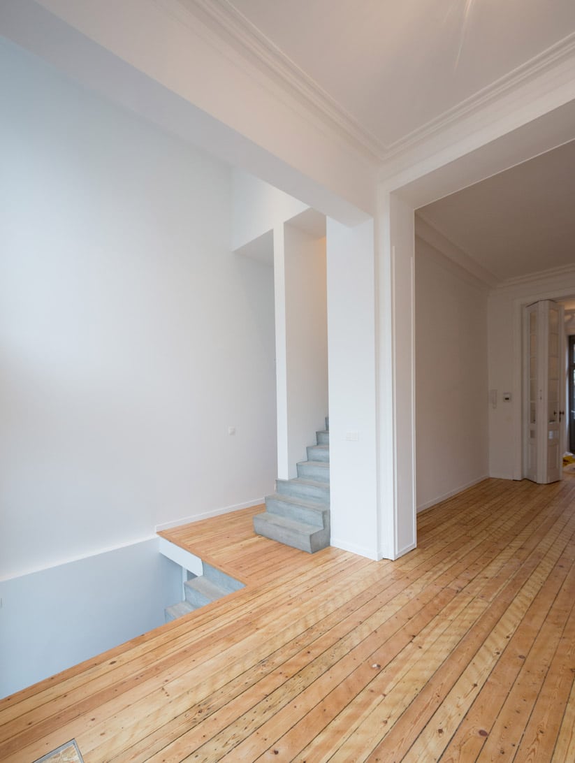 Transformation d'un immeuble de rapport bruxellois FP architectes