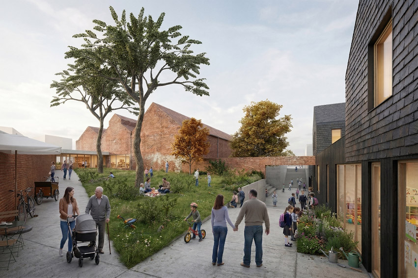 Îlot intergénérationnel FP architectes - OPLA architecture