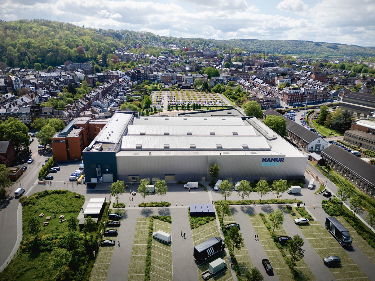 Rénovation de Namur Expo - Fp architectes