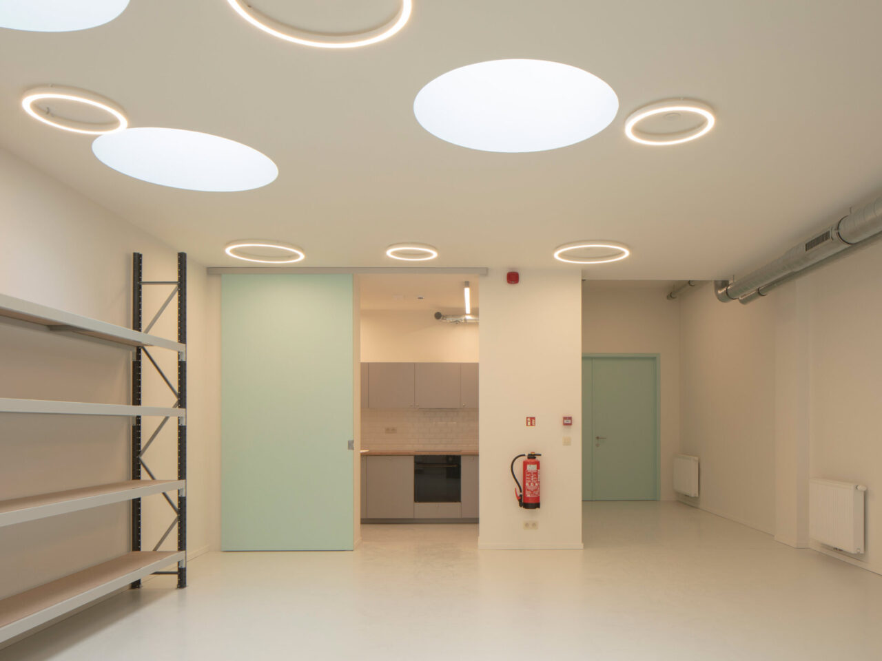 Espace Libellule - épicerie sociale CPAS Etterbeek - FP architectes