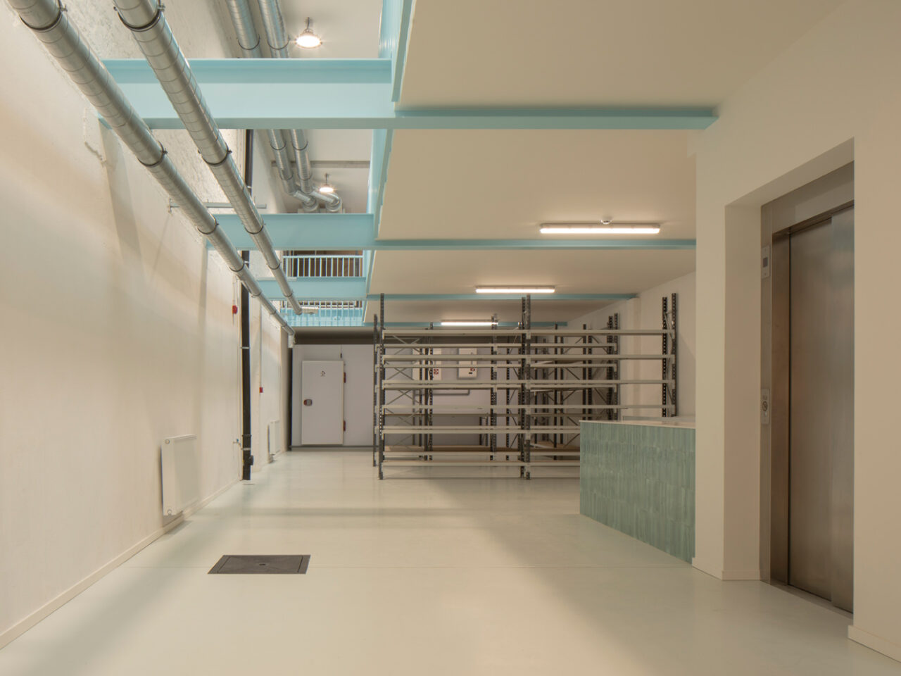Espace Libellule - épicerie sociale CPAS Etterbeek - FP architectes