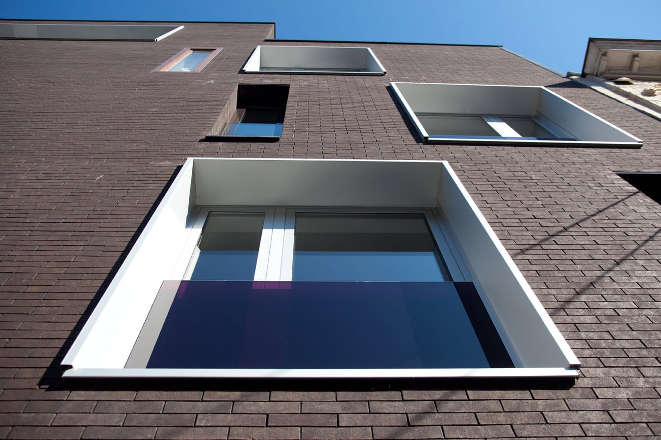 Immeuble collectif vue intérieure - FP architectes
